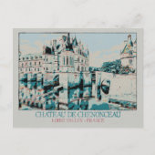 Château de Chenonceau in de Loirevallei, Frankrijk Briefkaart (Voorkant)