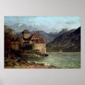 Chateau de Chillon, 1875 Poster (Voorkant)