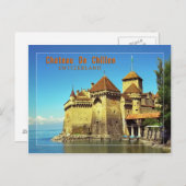Château de Chillon Briefkaart (Voorkant / Achterkant)