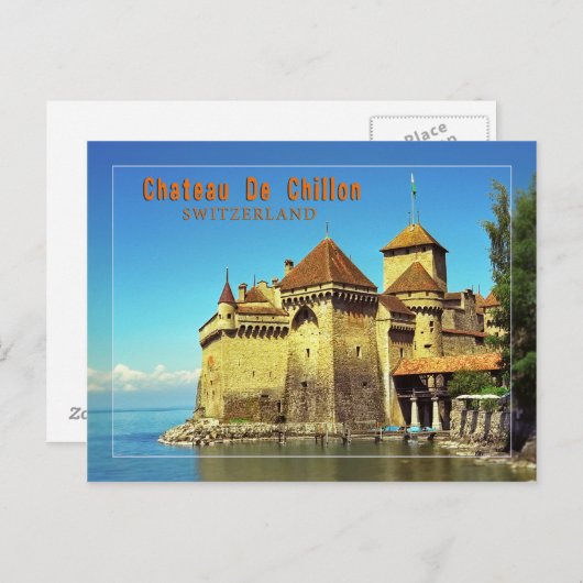 Château de Chillon Briefkaart (Voorkant / Achterkant)