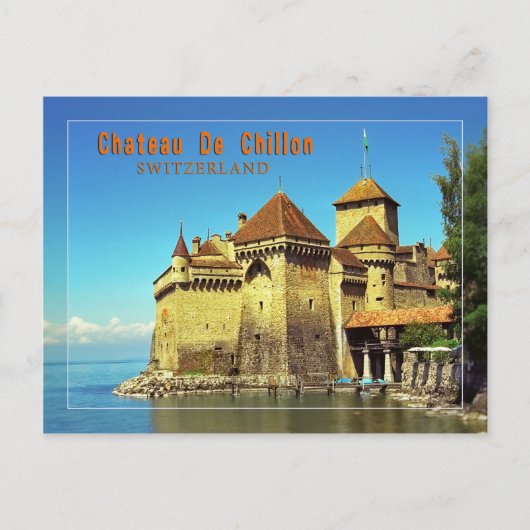 Château de Chillon Briefkaart (Voorkant)