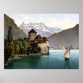 Château de Chillon Poster (Voorkant)