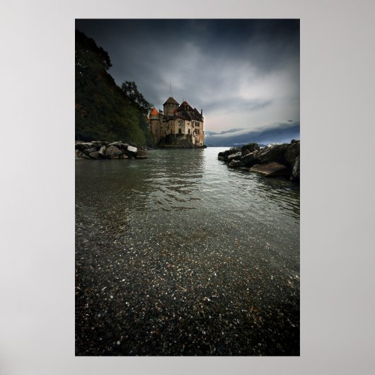 Chateau de Chillon Poster (Voorkant)