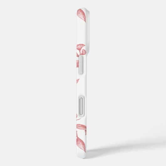 Chateau de Colombe Peacock toile iPhone case (Achterkant / Rechts)