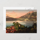 Chateau de Duingt, Annecy, Frankrijk Briefkaart (Voorkant / Achterkant)