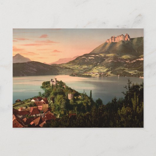 Chateau de Duingt, Annecy, Frankrijk Briefkaart (Voorkant)