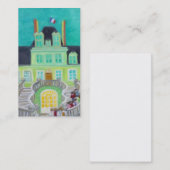 Chateau de Fontainebleau Fantasy visitekaartje (Voorkant / Achterkant)