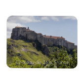 Château de Joux, Doubs, Frankrijk Magneet (Horizontaal)