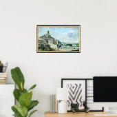 Chateau de La Roche-Guyon Poster (Thuiskantoor)