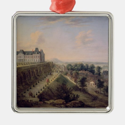 Chateau de Meudon Metalen Ornament (Voorkant)