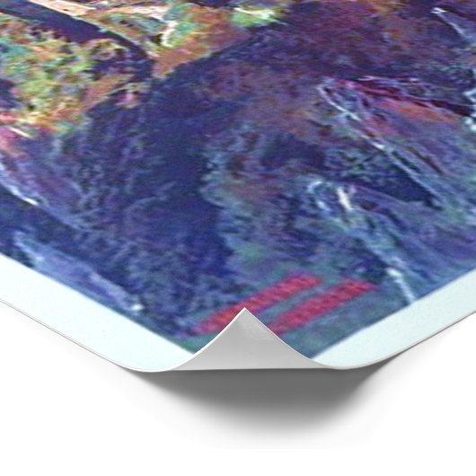 Chateau de St. Ulrich Poster (Hoek)