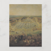 Chateau de Versailles en de Place Briefkaart (Voorkant)