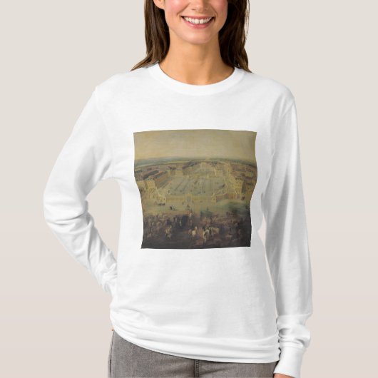 Chateau de Versailles en de Place T-shirt (Voorkant)