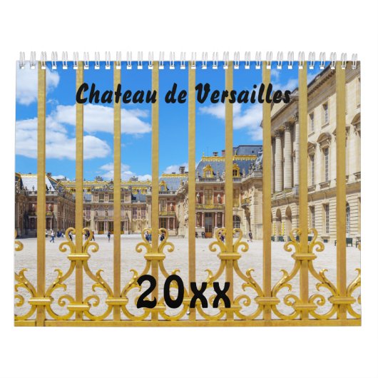 Chateau de Versailles Kalender (Hoes)
