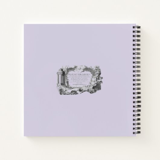 Château de Versailles Notitieboek (Achterkant)