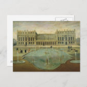 Chateau de Versailles van de tuinzijde Briefkaart