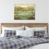 Chateau de Versailles van de tuinzijde Canvas Afdruk (Insitu (Slaapkamer))