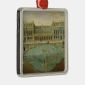 Chateau de Versailles van de tuinzijde Metalen Ornament (Rechts)