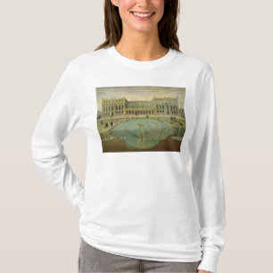 Chateau de Versailles van de tuinzijde T-shirt