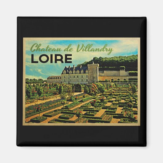  Chateau de Villandry Loire Magneet (Voorkant)