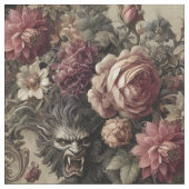 Château des Loups – Gothic Statement Tegel Stof (Close Up)