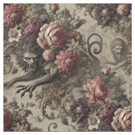 Château des Loups – Gothic Statement Tegel Stof