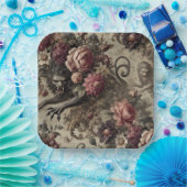 Château des Loups – Gotisch barok weerwolfkussen Papieren Bordje (Feest)