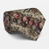 Château des Loups – Gotisch Victoriaans Stropdas (Opgerold)