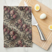 Château des Loups – Gotisch Victoriaans Theedoek (Quarter Fold)