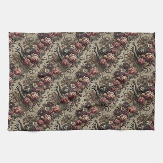 Château des Loups – Gotisch Victoriaans Theedoek (Horizontaal)