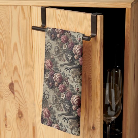 Château des Loups – Gotisch Victoriaans Theedoek (Derde Gevouwen)