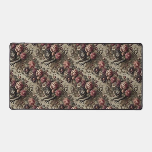 Château des Loups – Gotische barokke weerwolf Bureaumat (Voorkant)