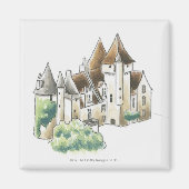 Chateau des Milandes, Frankrijk Magneet (Voorkant)