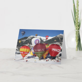 Chateau d'Oex Feestdagen Kaart