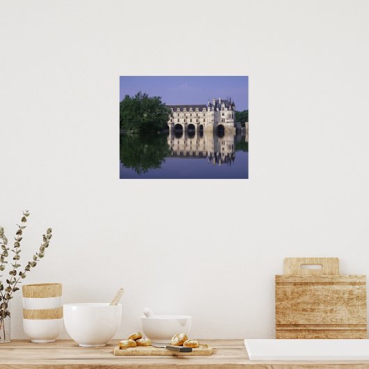 Chateau du Chenonceau, Loire Valley, Poster (Keuken)