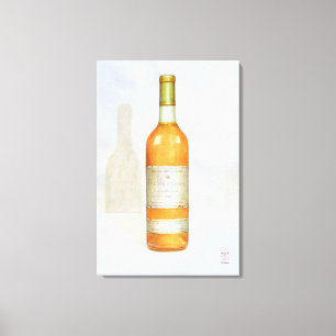 Chateau d'Yquem 2003 Canvas Afdruk