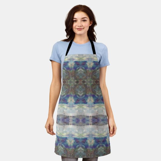 chateau elegance All-Over Print Apron Schort (Gedragen)