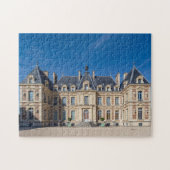 Chateau en parc de Sceaux in de zomer - Frankrijk Legpuzzel (Horizontaal)