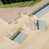 Chateau en parc de Sceaux in de zomer - Frankrijk Legpuzzel (Zijkant)