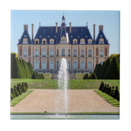 Chateau en parc de Sceaux in de zomer - Frankrijk Tegeltje