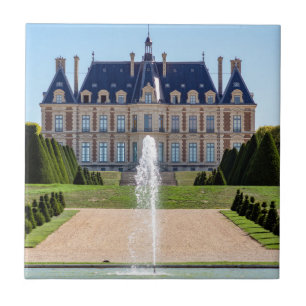Chateau en parc de Sceaux in de zomer - Frankrijk Tegeltje