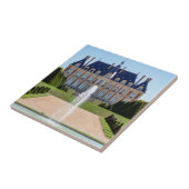 Chateau en parc de Sceaux in de zomer - Frankrijk Tegeltje (Zijkant)