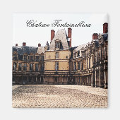 Chateau Fontainebleau, Frankrijk Magneet (Voorkant)