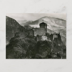 Château fort de Lourdes, Franse Vintage Briefkaart