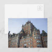 Chateau Frontenac-briefkaart Briefkaart (Voorkant / Achterkant)
