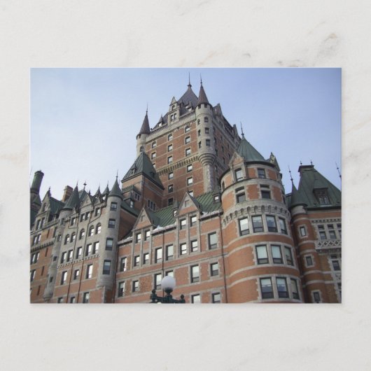 Chateau Frontenac-briefkaart Briefkaart (Voorkant)