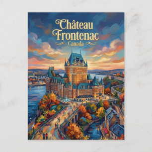 Château Frontenac Canada Briefkaart
