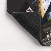 Chateau Frontenac Castle ligt op het nachtelijke m Muismat (Hoek)