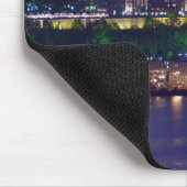 Chateau Frontenac Castle Night Quebec Mousepad Muismat (Hoek)