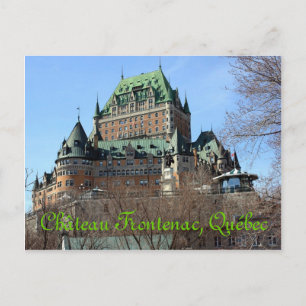 Château Frontenac, Québec, Canada Briefkaart